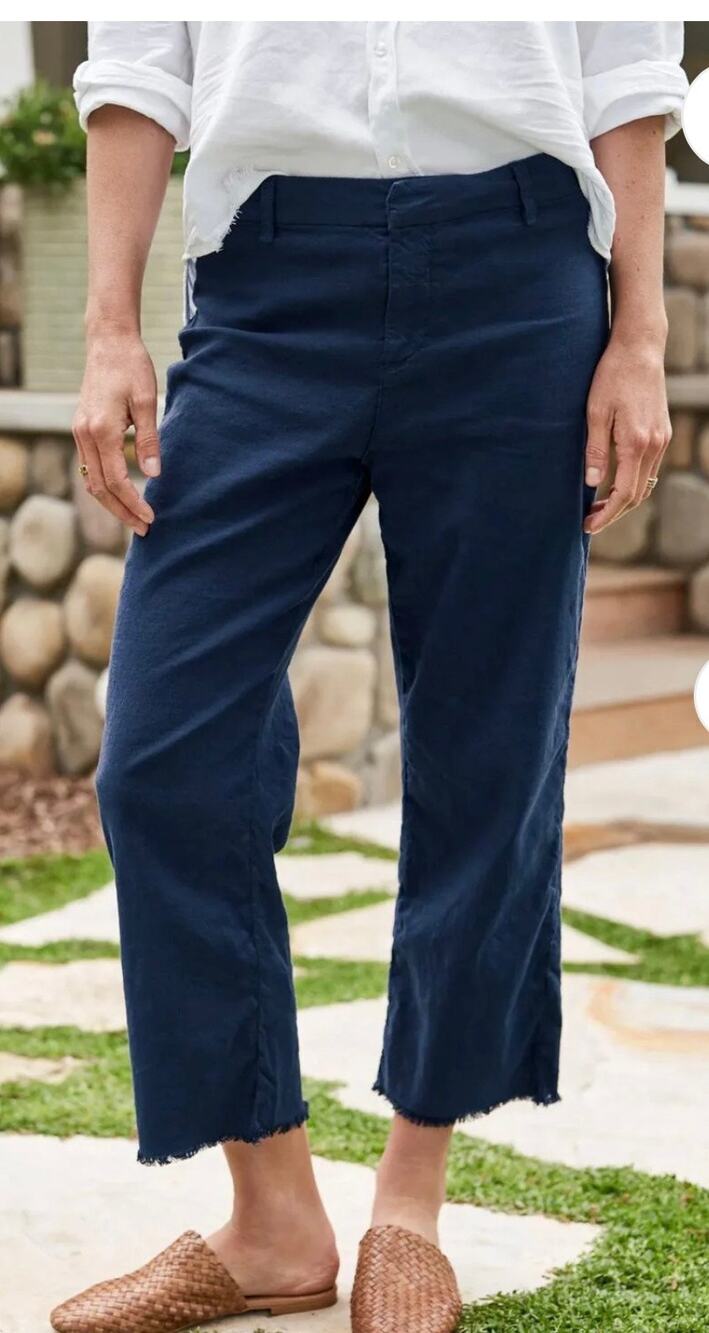 Frank & Eileen Kinsale Navy Pant - Size 4 - New!